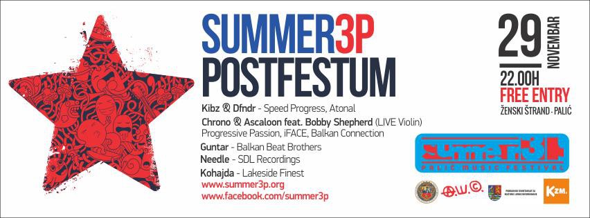 Summer3p festival postfestum party