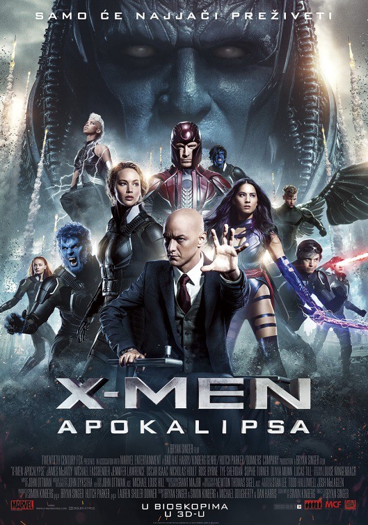 Film: X-Men: Apokalipsa 3D