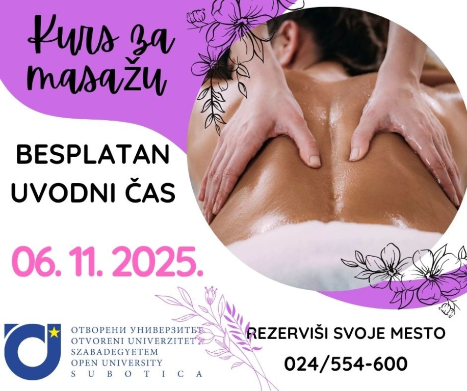 Besplatan uvodni čas - Relax masaža
