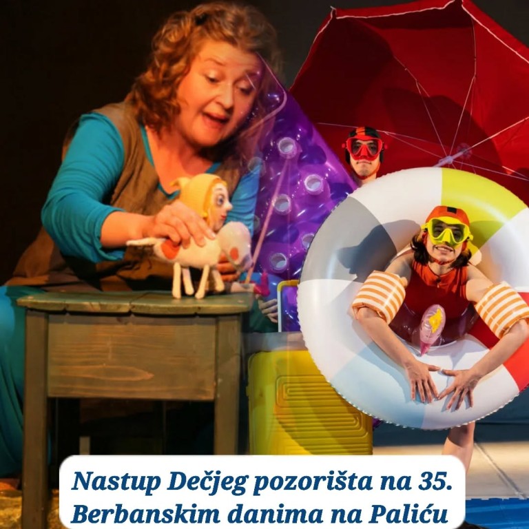 Nastup Dečjeg pozorišta na 35. Berbanskim danima na Paliću