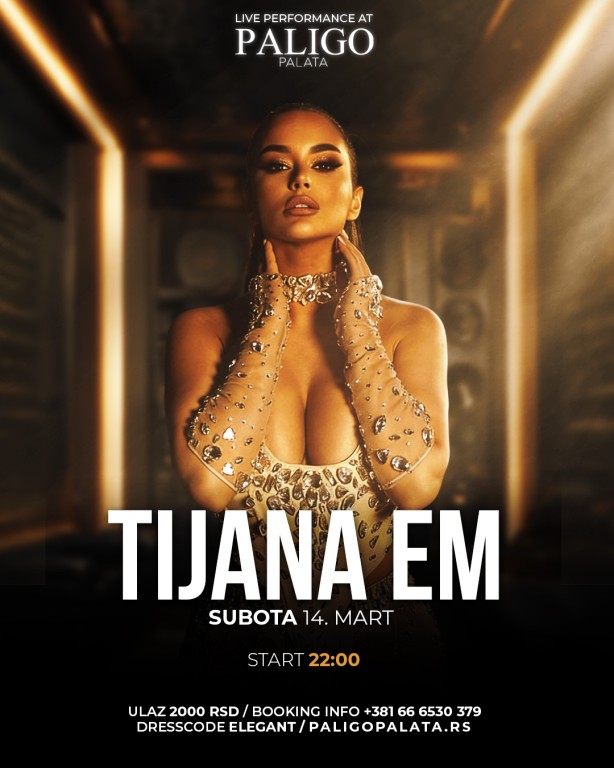Tijana Em live @ Paligo Palata