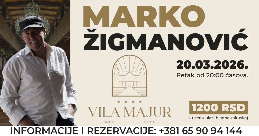 Marko Žigmanović uživo
