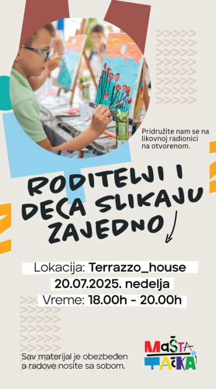 Roditelji i deca slikaju ZAJEDNO!