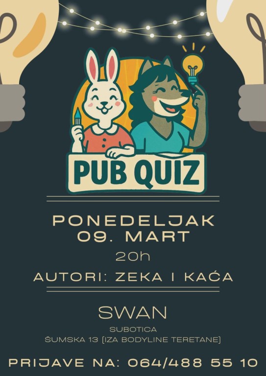 Pub kviz - Zeka i Kaća