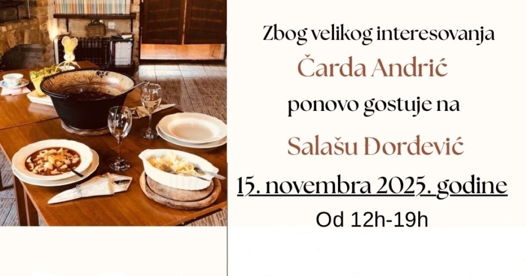 Gostovanje Čarde Andrić na salašu Đorđević