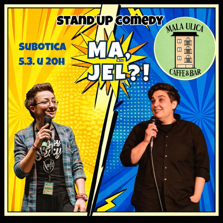 Veče stendap komedije uz Marinu Orsag i Jelenu Mandarić