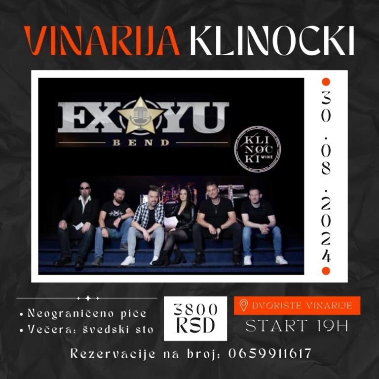 EX YU BEND u vinariji Klinocki