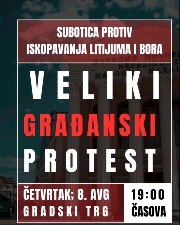 Protest protiv iskopavanja litijuma