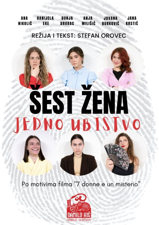 Humanitarna predstava "Šest žena jedno ubistvo"