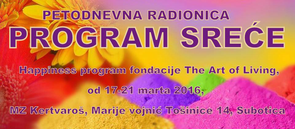 Radionica: Program sreće
