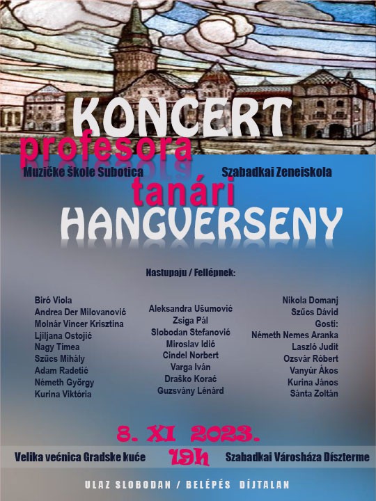Koncert profesora Muzičke škole