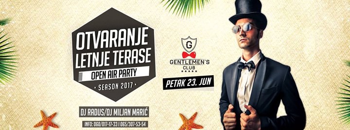 Otvaranje letnje terase