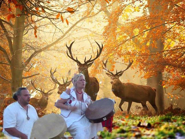 Šamanski retreat kamp