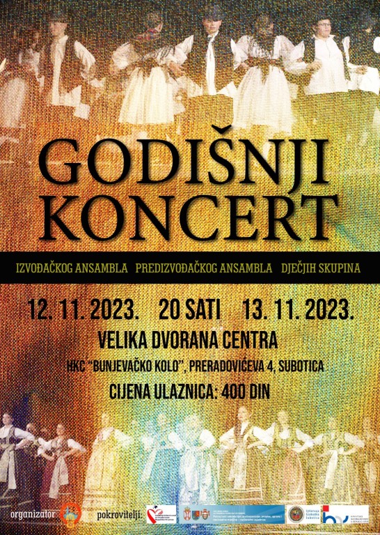 Godišnji koncert folklornog ansambla