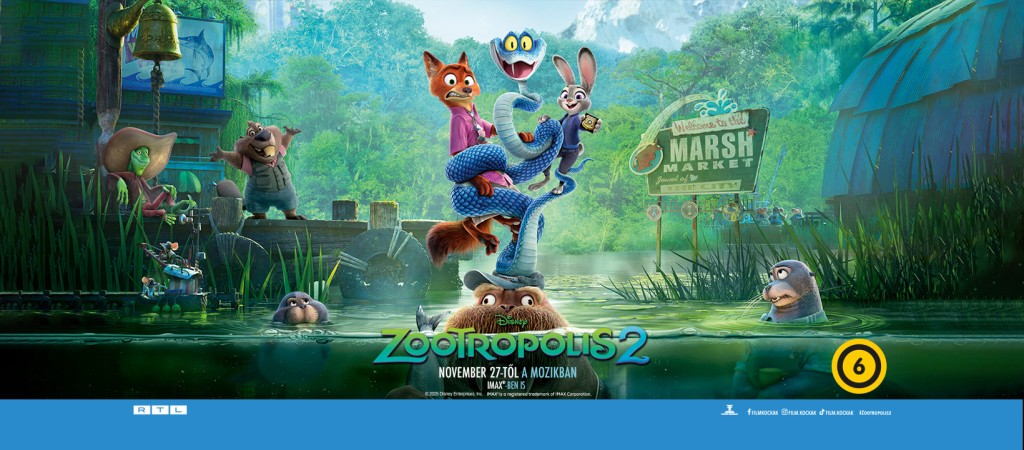 Animációs film: Zootropolis 2 3D (Magyar szinkronos)