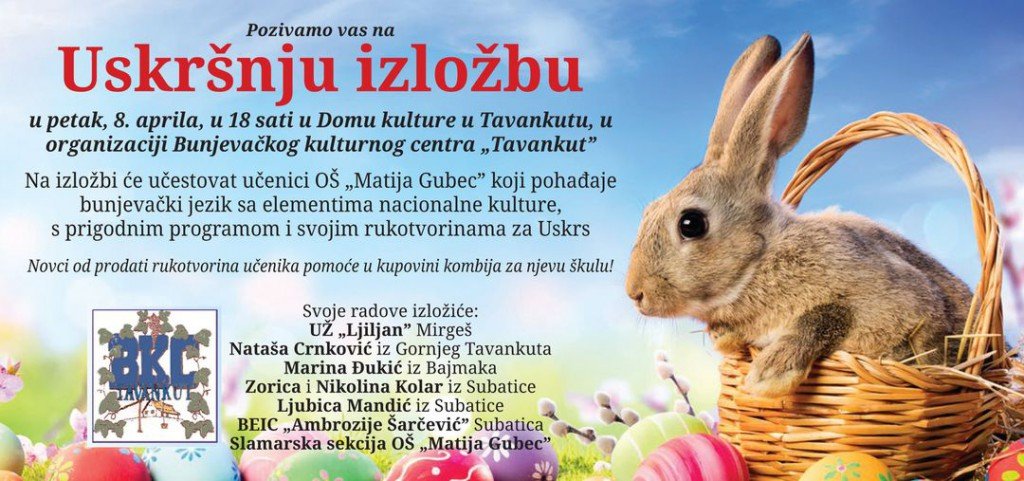 Uskršnja izložba u Tavankutu