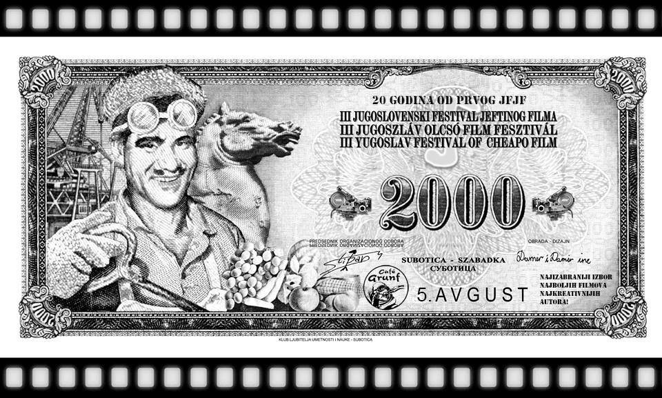 20 godina od 1. JFJF - Jugoslovenski Festival Jeftinog Filma