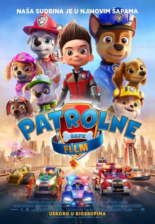 Animirani film: Patrolne šape (sinhronizovano)