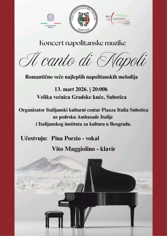Koncert napolitanske muzike IL CANTO DI NAPOLI