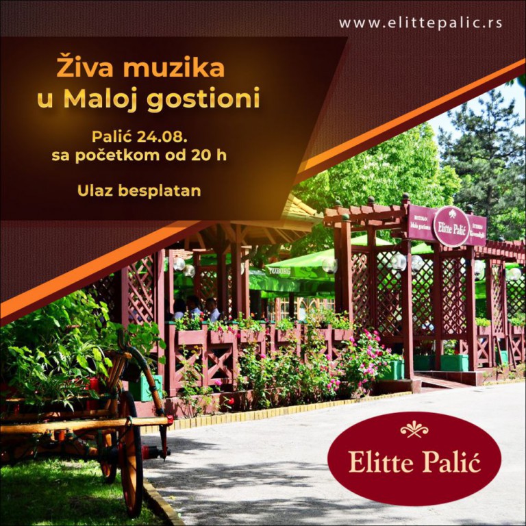 Živa muzika na terasi Male gostione