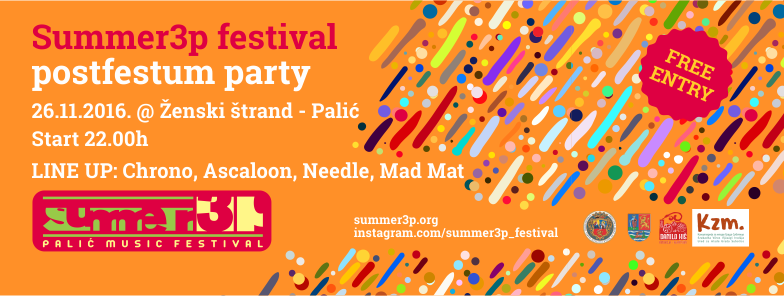 Summer3p festival postfestum party