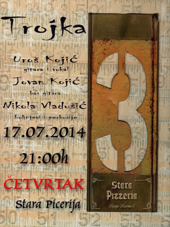 Trojka - akustična svirka