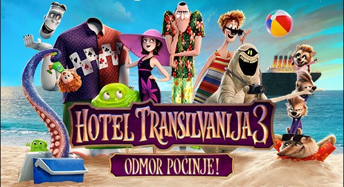 Animirani film: Hotel Transilvanija 3 - Odmor počinje