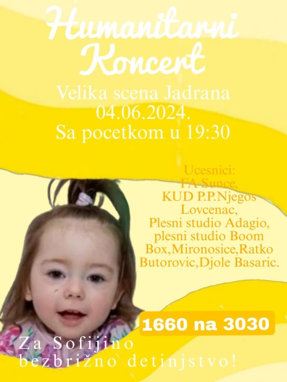 Humanitarni koncert za Sofiju