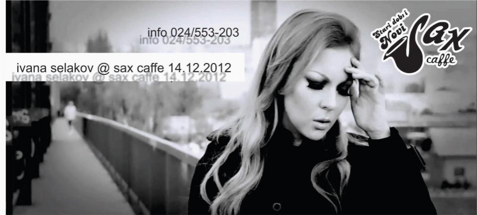 Ivana Selakov uživo