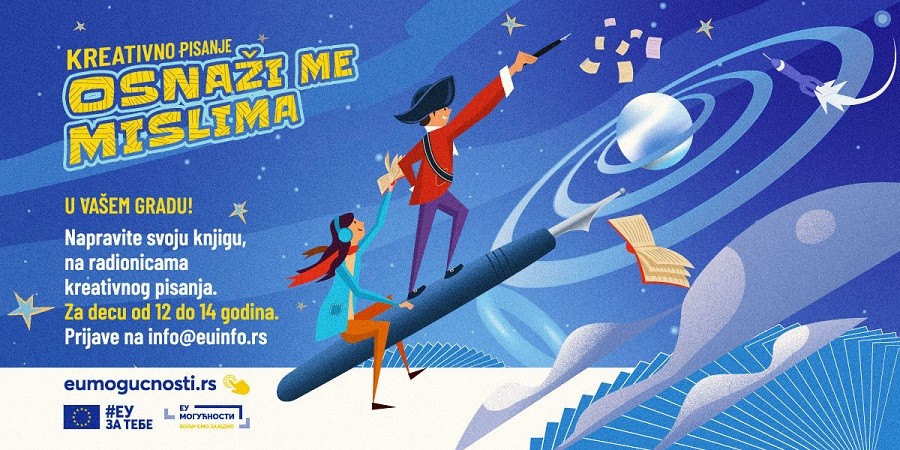 Radionice kreativnog pisanja „Osnaži me mislima“