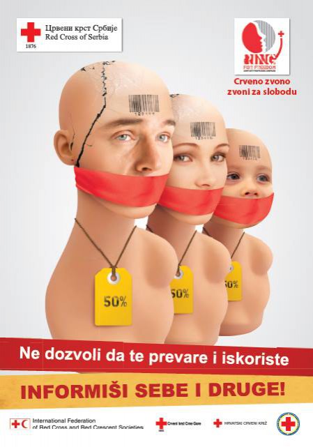 Predavanje: Trgovina ljudima - ne dozvoli da te prevare i iskoriste! Informiši sebe i druge