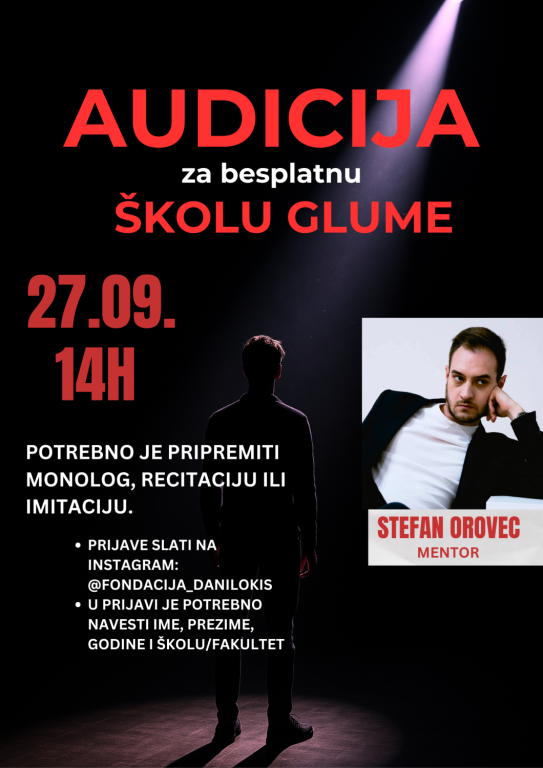 Audicija za školu glume