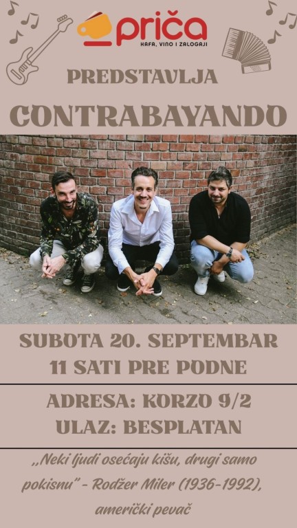 Svirka pre podne: Contrabayando!