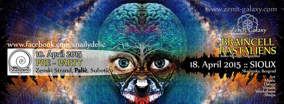 Pre-party "braincell & Rastaliens" Psy Party