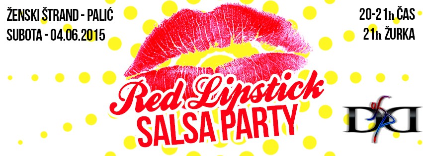 Red Lipstic Salsa Party