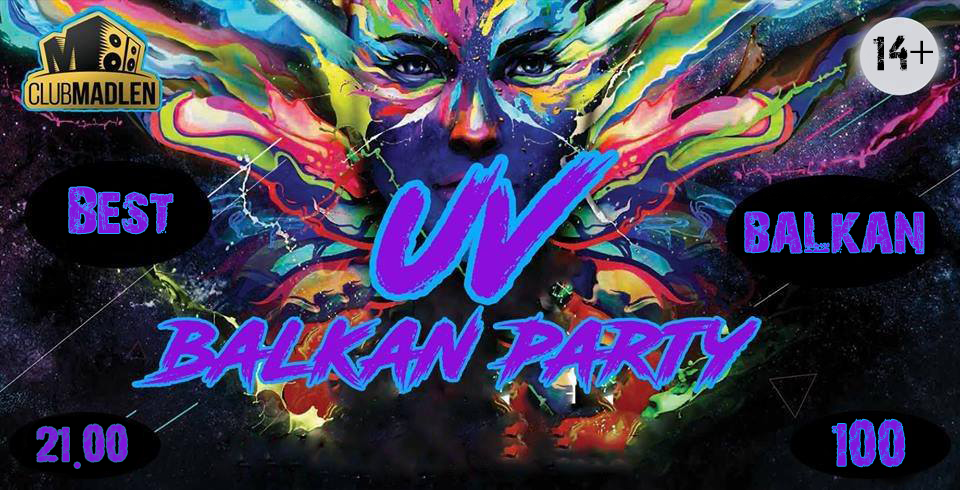 UV color Balkan party