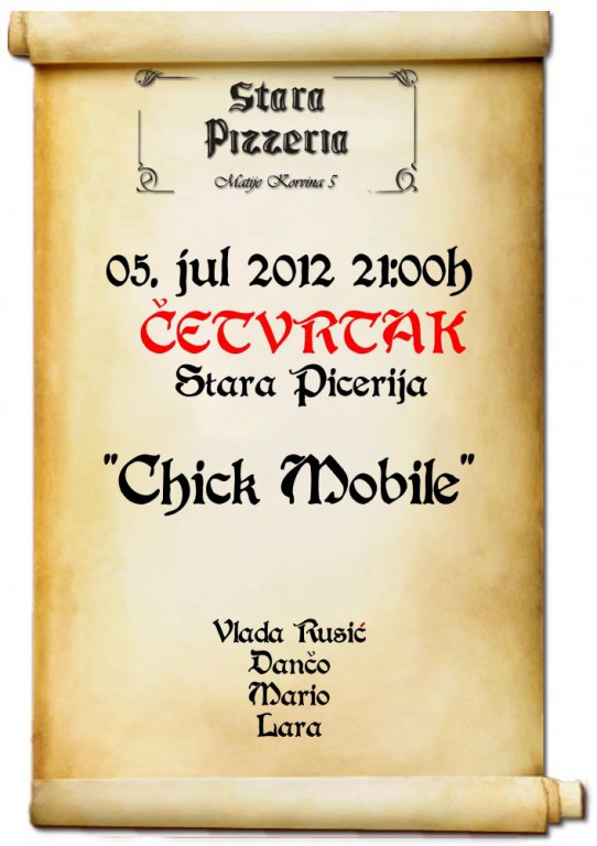 Chick Mobile - Akustična svirka