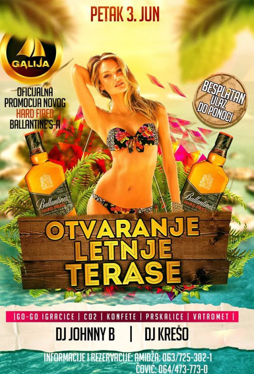 Otvaranje letnje terase