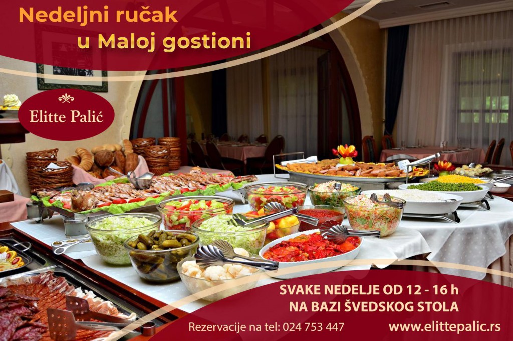 Nedeljni ručak u Maloj Gostioni