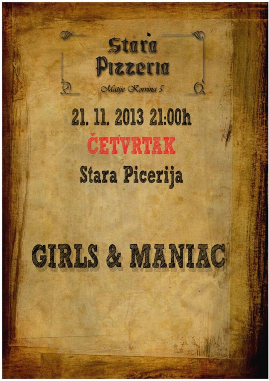 Girls & Maniac - Akustična svirka