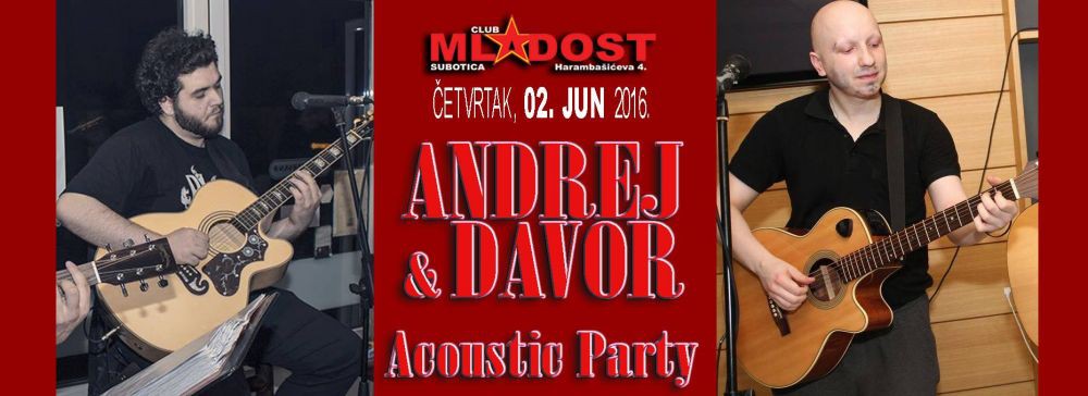 Akustična svirka: Andrej i Davor