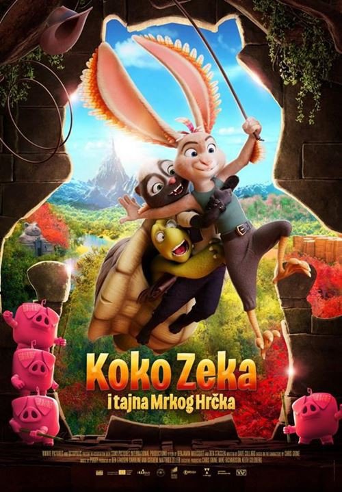 Animirani film: Koko Zeka i tajna Mrkog Hrčka (sinhronizovano)