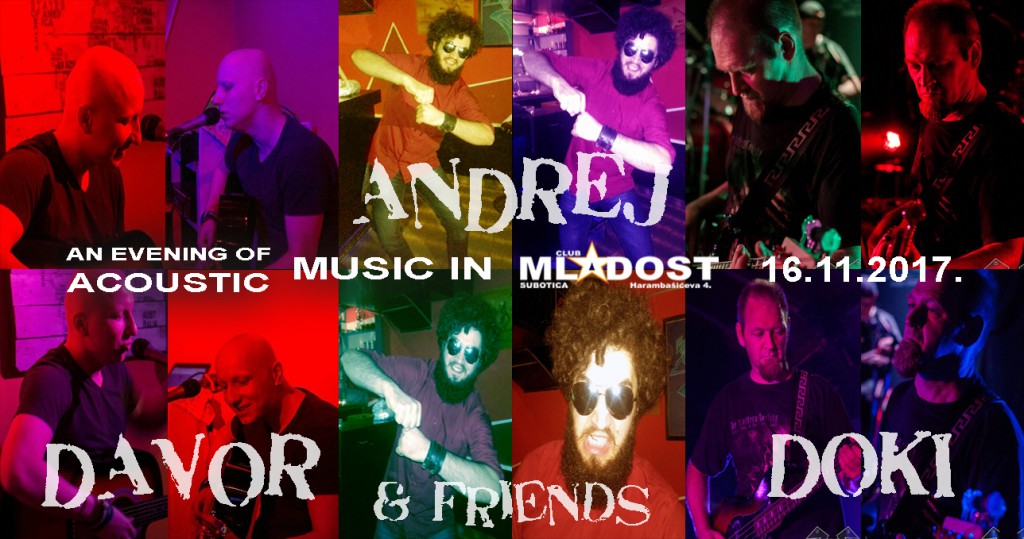 Akustična svirka: Andrej, Davor, Doki