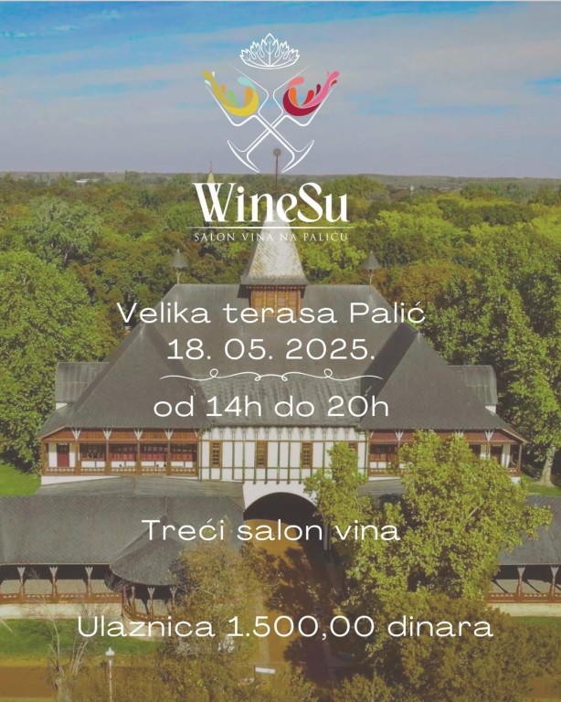 Treći Salon vina na Paliću - WineSu