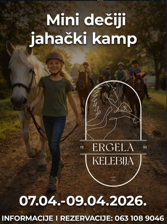 Mini dečiji jahački kamp