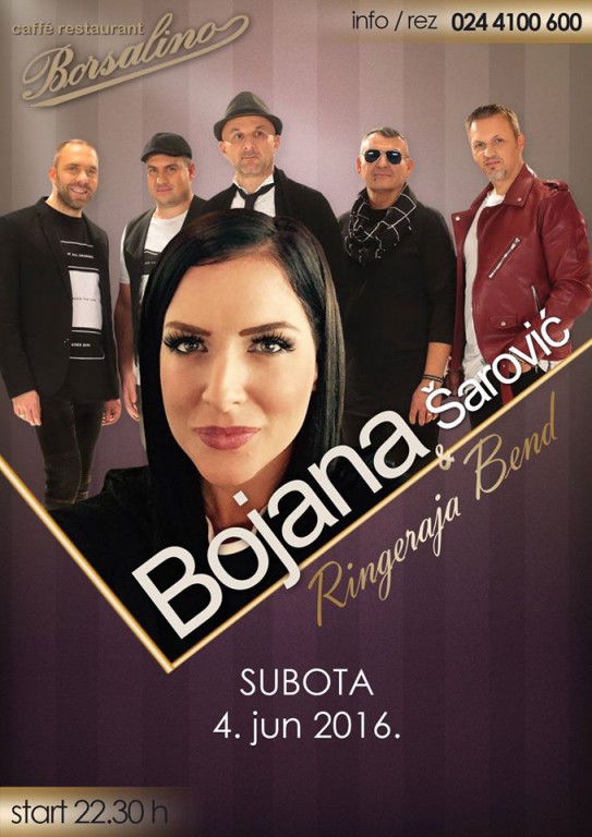 Bojana Šarović i Ringeraja bend