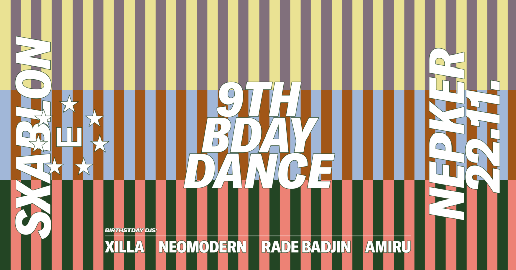 9. rođendan Sxablon platforme u Nepkeru