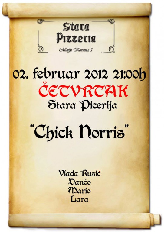 CHICK NORRIS - Akustična svirka