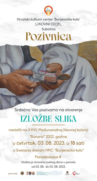 Otvaranje izložbe slika "Bunarić 2022"