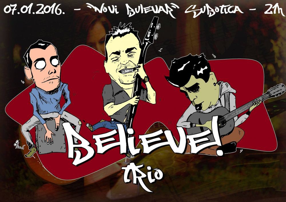 Akustična svirka: Believe trio